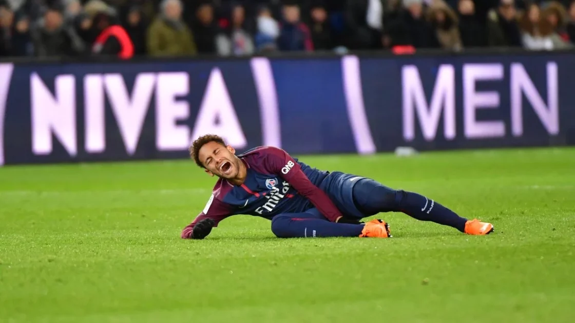 Neymar Blessure