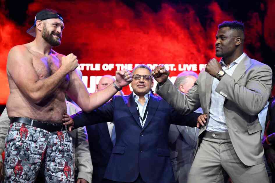 Chaîne, pays, heure, voici comment suivre le duel Tyson Fury - Francis Ngannou