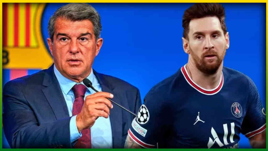 Barça : Un hommage à Messi? la réponse de Joan Laporta