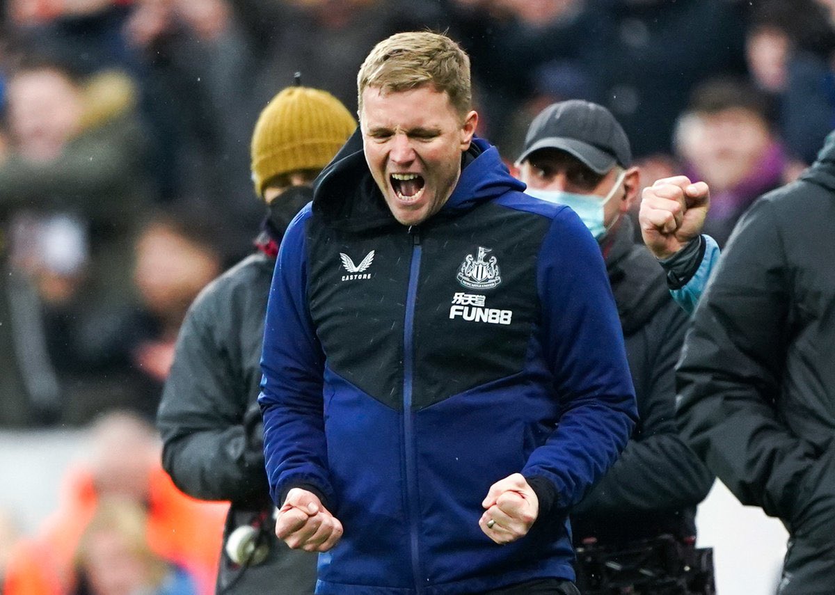 Eddie Howe (Newcastle) revient sur la victoire de prestige face au PSG en Ligue des Champions