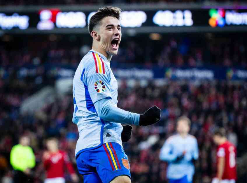 Espagne: Gavi s’offre un record après la qualification de la Roja pour l’Euro