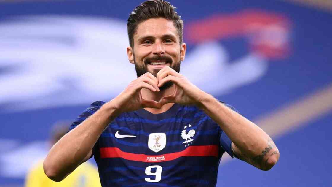 Équipe de France : Un nouveau record historique pour Olivier Giroud