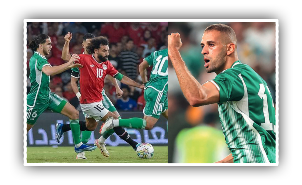 Amical : Slimani sauve l’Algérie face à l’Egypte !