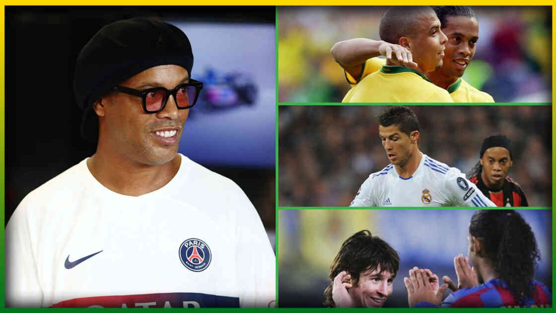 Messi ou Ronaldo Nazario : «Je choisis Cristiano», Ronaldinho crée la surprise et s’explique (VIDÉO)