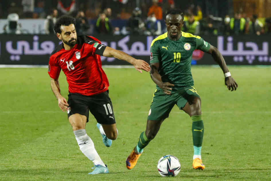 Sadio Mané et Mohamed Salah