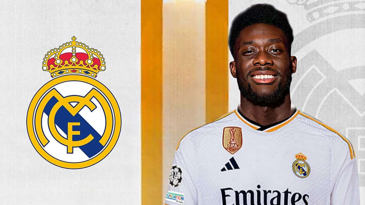 Alphonso Davies Real Madrid