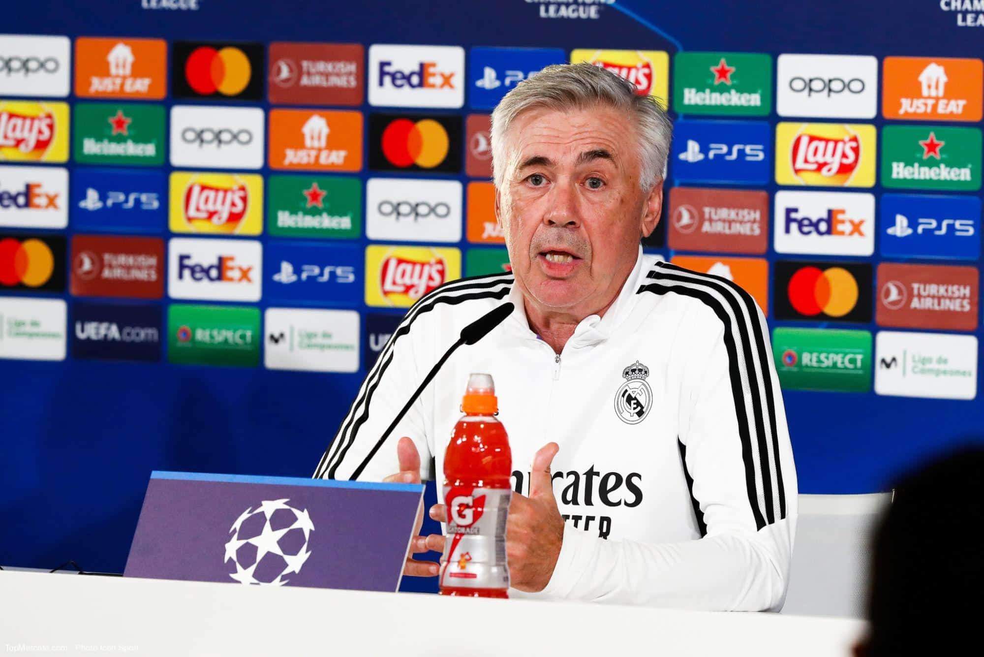 Naples – Real Madrid : Carlo Ancelotti dévoile son groupe avec un absent majeur