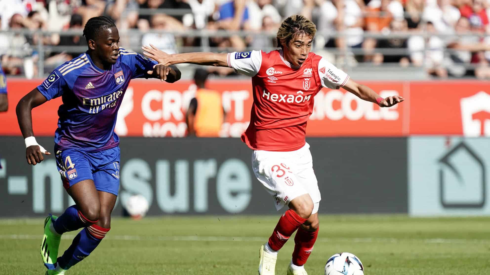 Ligue 1 : Reims fait chuter Lyon et le plonge  dans la zone rouge