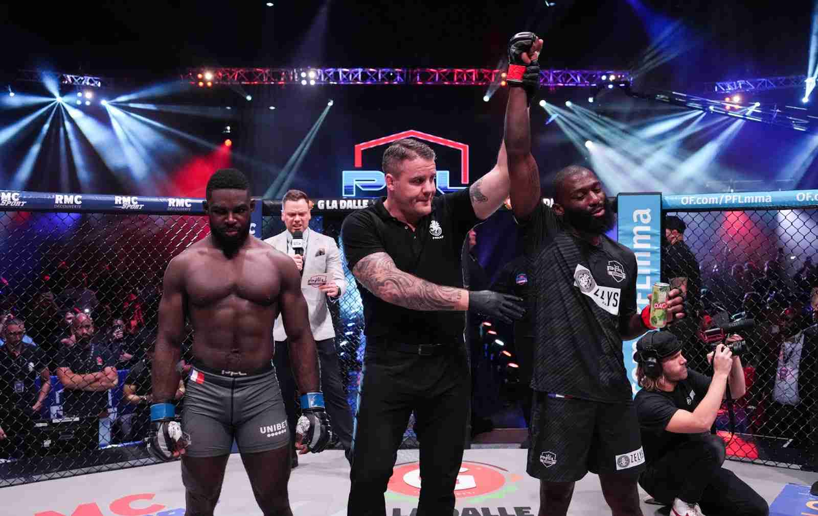 Cédric Doumbé qui détruit Jordan Zébo avant un Ngannou - Fury