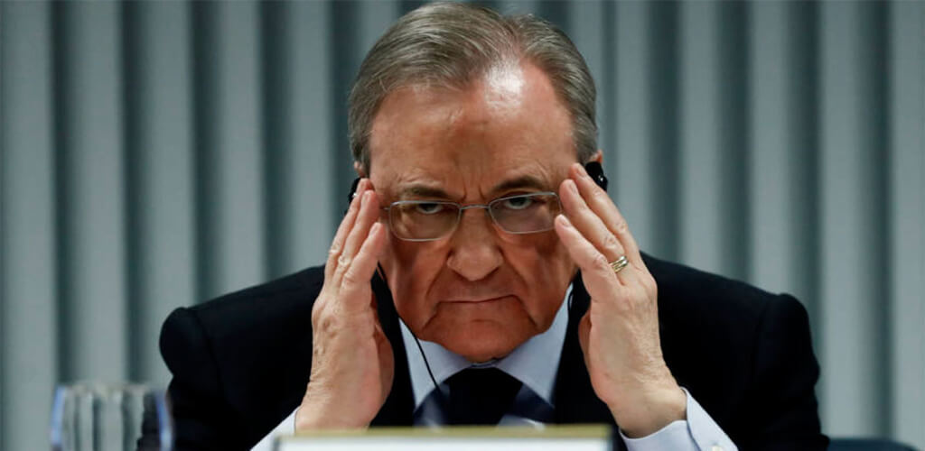 Europe Florentino Perez president de la Super League