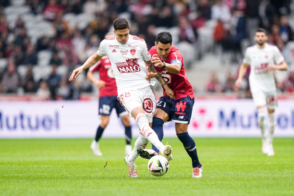 Sans rassuré, Lille s’offre Brest !