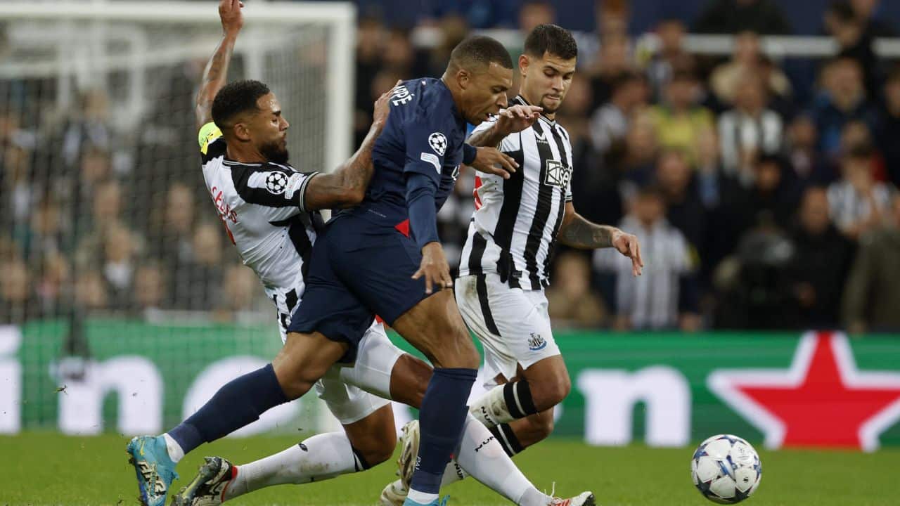 Après la belle victoire sur le PSG, Newcastle humilie Kylian Mbappé