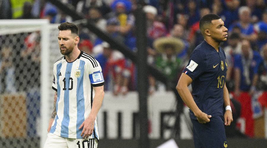 Kylian Mbappé contre l'Argentine 