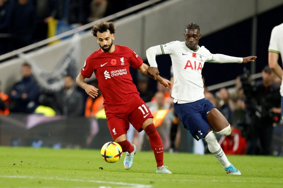 Salah contre Tottenham 