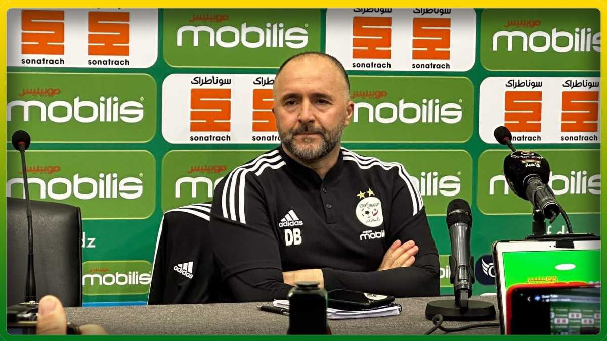 Algérie : Le geste de grande classe de Belmadi qui s’excuse envers un journaliste, voici la raison !