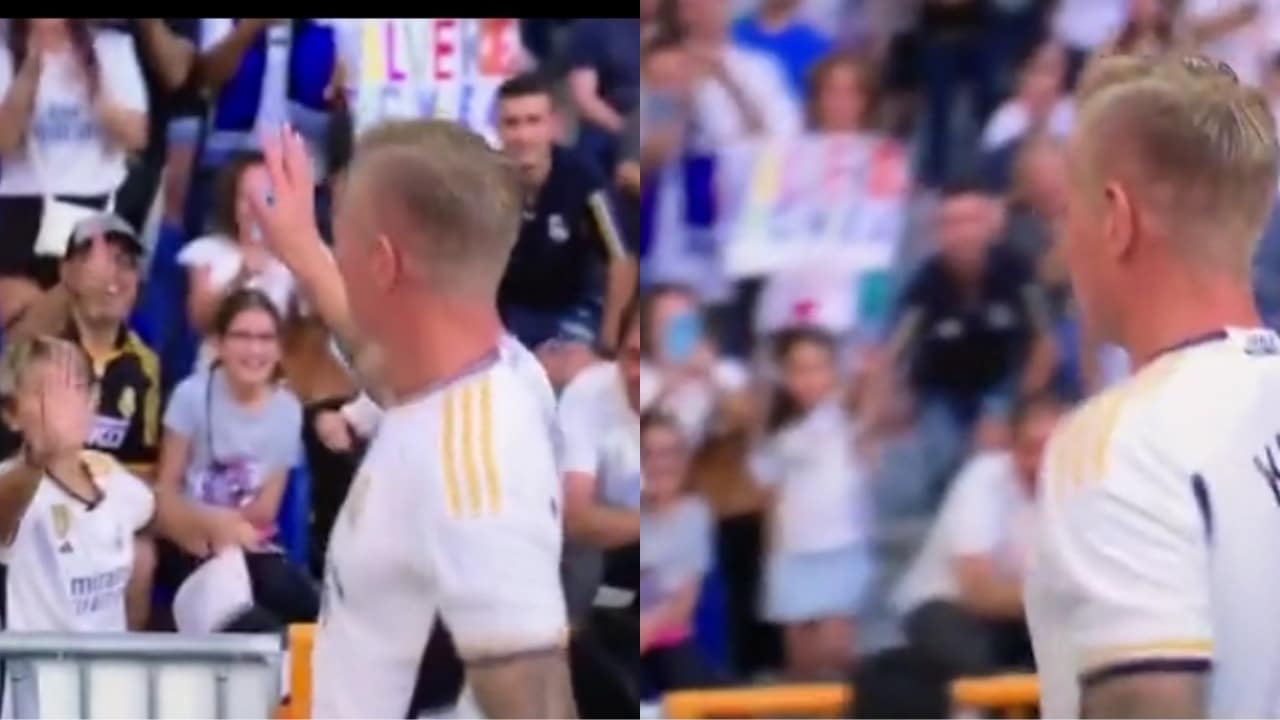 L’incroyable geste de Kroos au Bernabéu qui dit tout (VIDÉO)