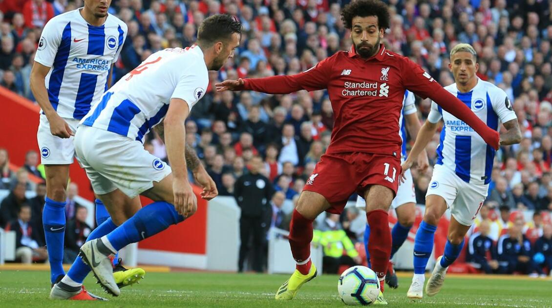 Salah contre Brighton 