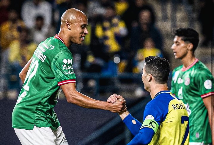 Marcel Tisserand et Cristiano Ronaldo en Arabie SAoudite