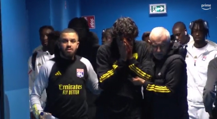 Grosse tension au Vélodrome avant OM vs OL, Fabio Grosso en sang (PHOTO)