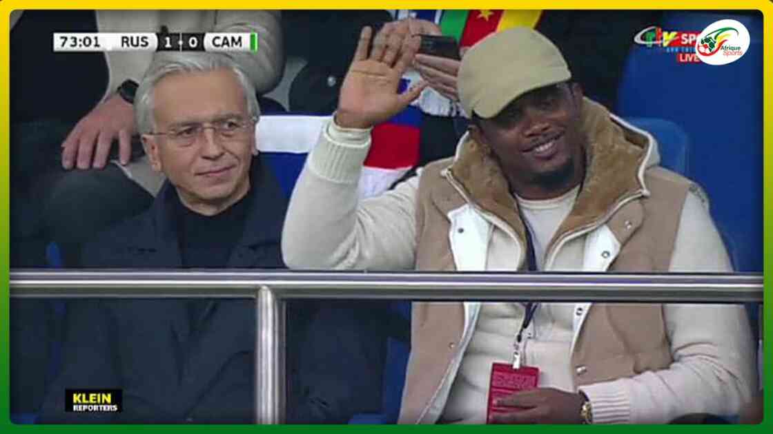 Echange entre Samuel Eto’o et le président de la fédération russe de football