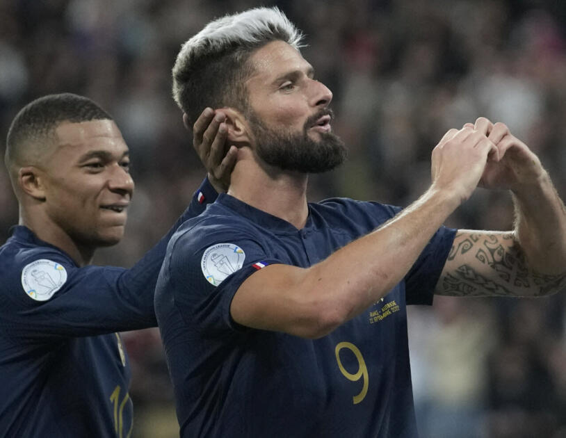 Giroud Mbappé