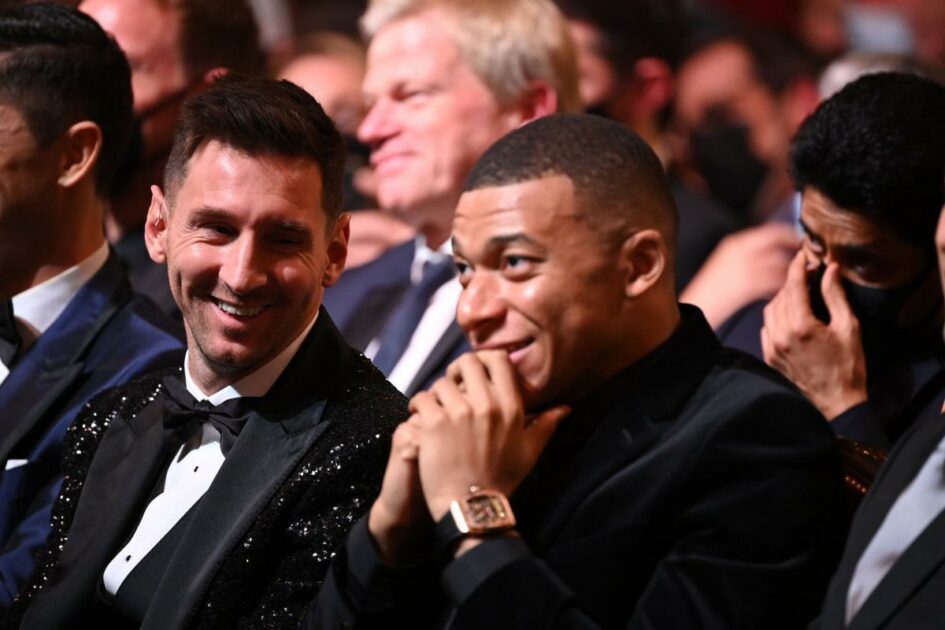 Messi Mbappé Ballon d'Or