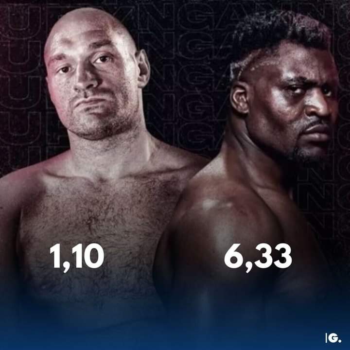 Tyson Fury - Francis Ngannou : Les Bookmakers tranchent définitivement