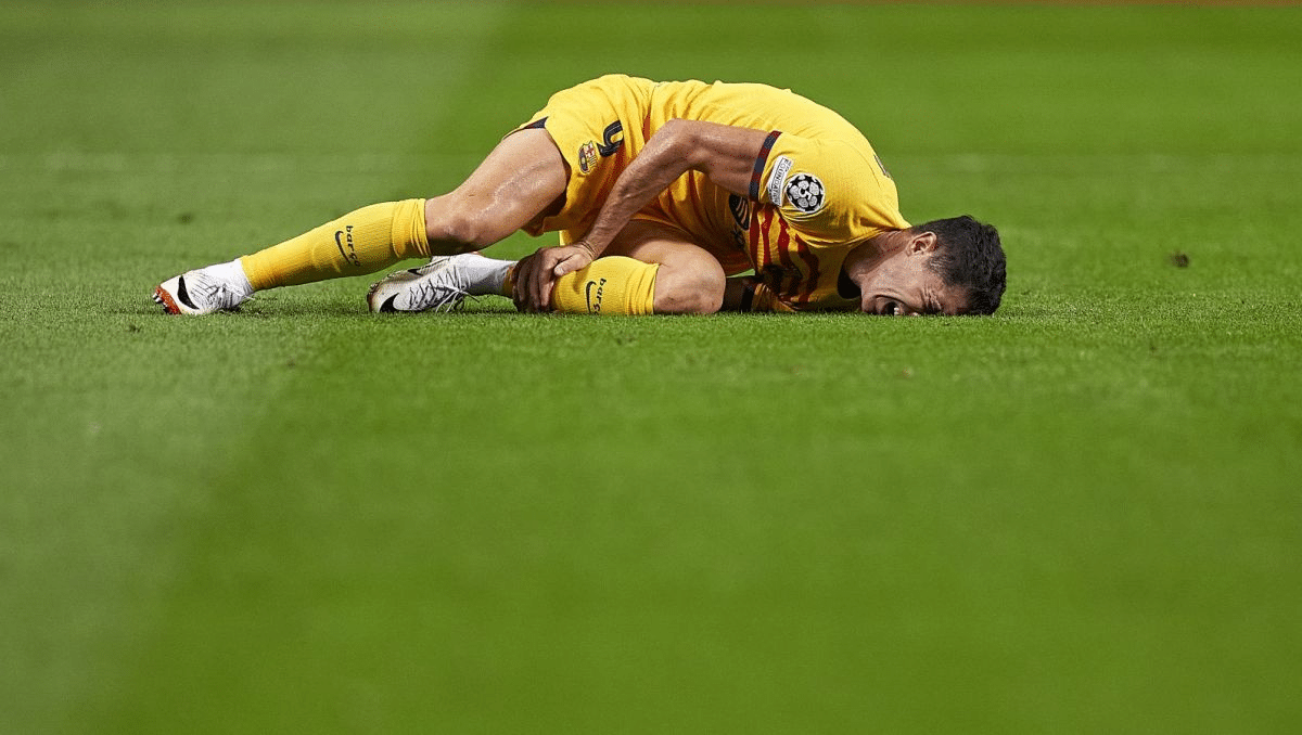 Lewandowski blessé sur le match du Barça