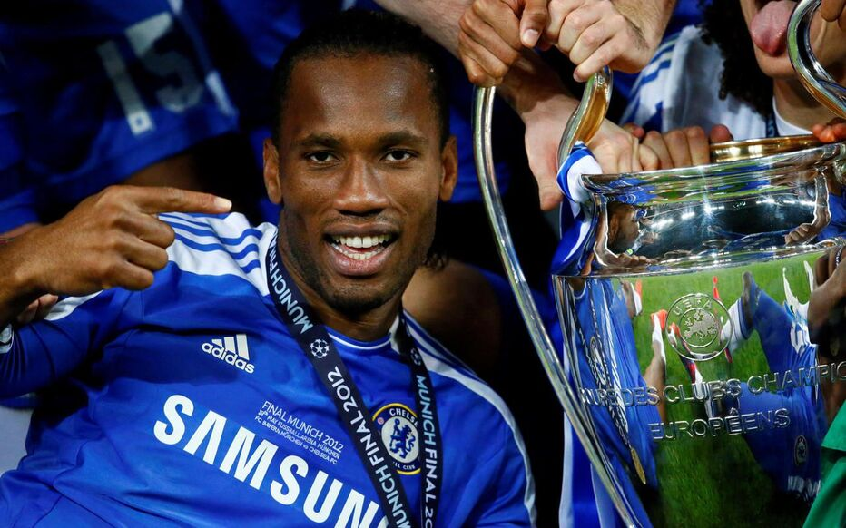 Drogba avec la Ligue des Champions