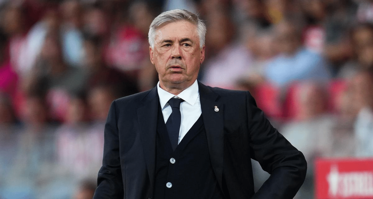 Ancelotti qui parle de Modric