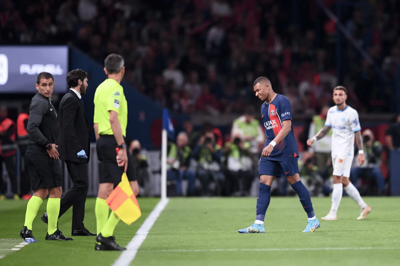 Kylian Mbappé avec le PSG