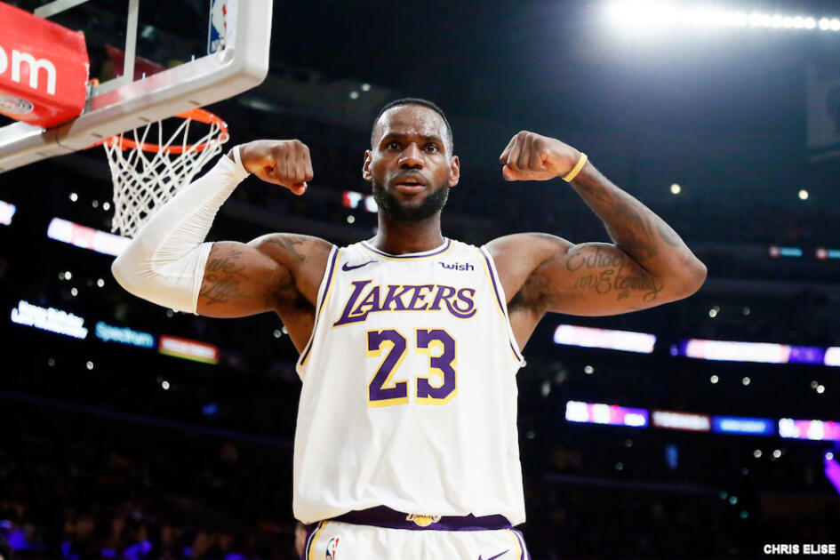 Lebron James qui parle de ses ambitions