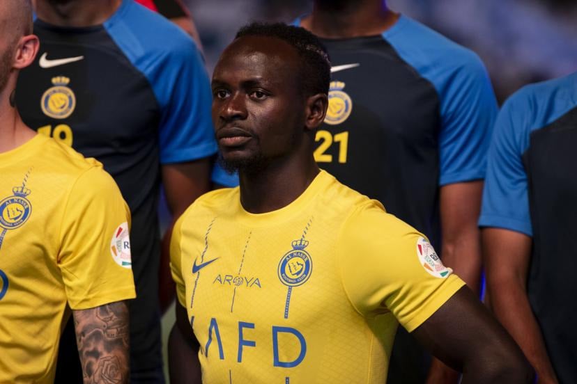 Sadio Mané, le champion d'Afrique sénégalais évoluant actuellement à Al-Nassr en Arabie Saoudite,