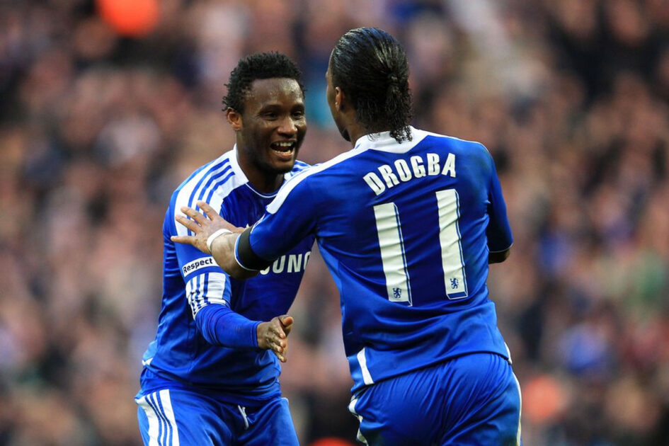 Mikel Obi révèle qu'il a eu "peur" de jouer contre Drogba 2 Mikel Obi et Drogba ont joué ensemble à Chelsea en Premier League et ont remporté de nombreux titres ensemble.