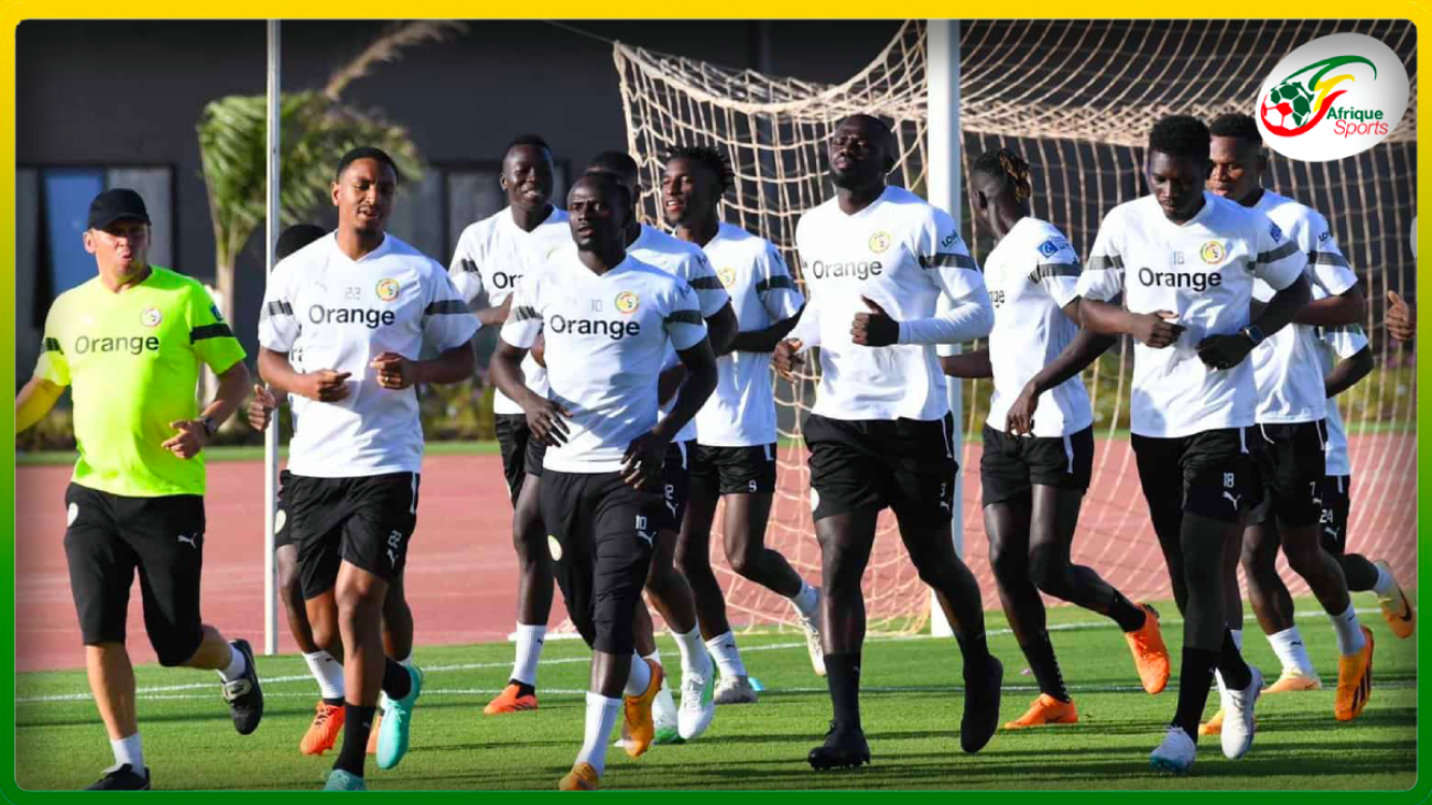 Ce qu’il faut retenir de la première séance d’entraînement du Sénégal !