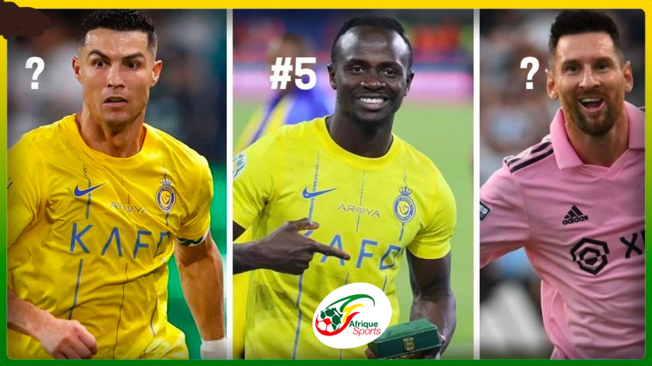 Sadio Mané 5é, Neymar 3é… les 5 meilleurs joueurs évoluant hors d’Europe à l’heure actuelle