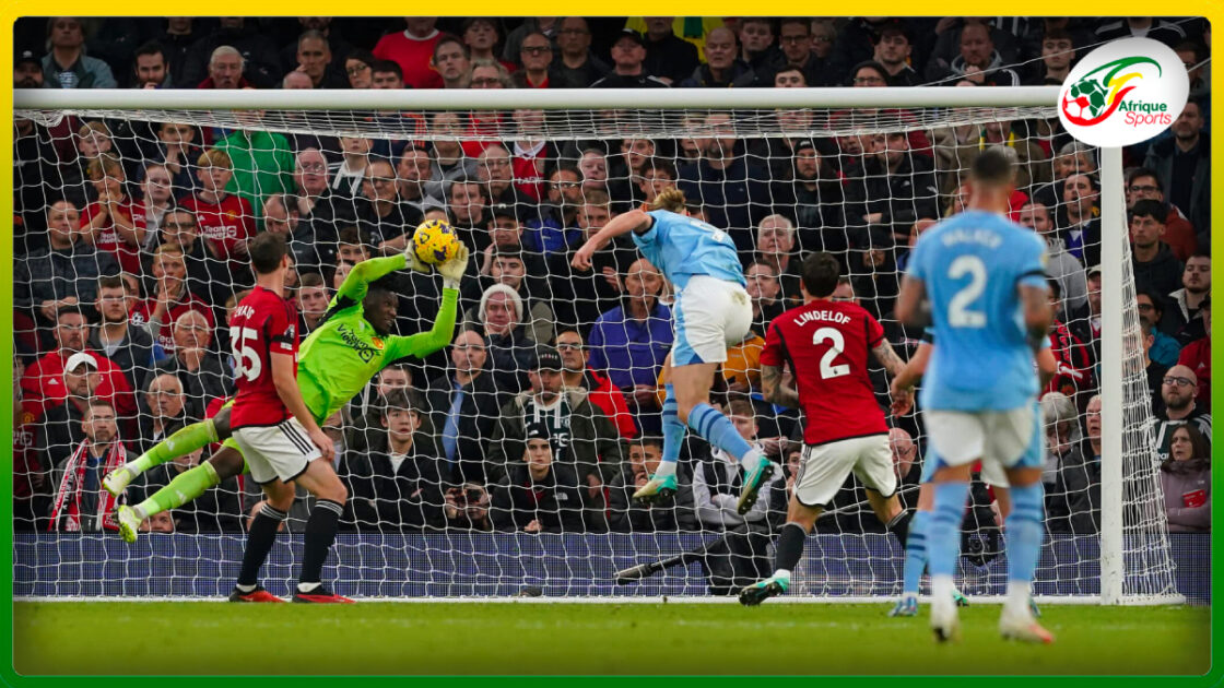 André Onana éblouit avec un double arrêt exceptionnel face à Haaland