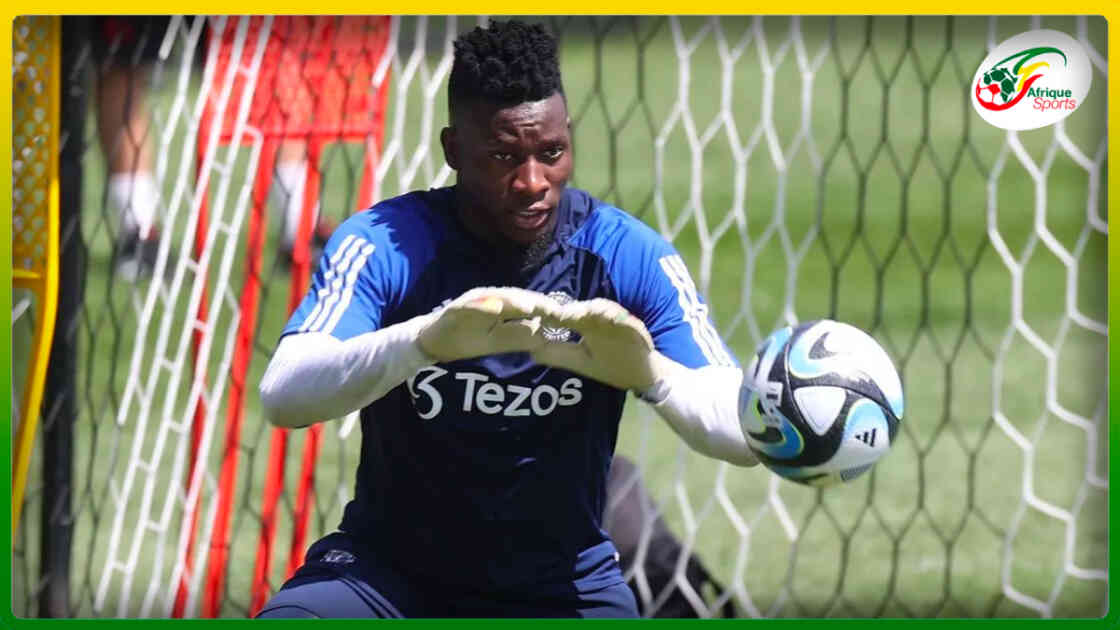 André Onana de Retour à l’entraînement avec Man United : La bonne nouvelle pour les Red Devils !