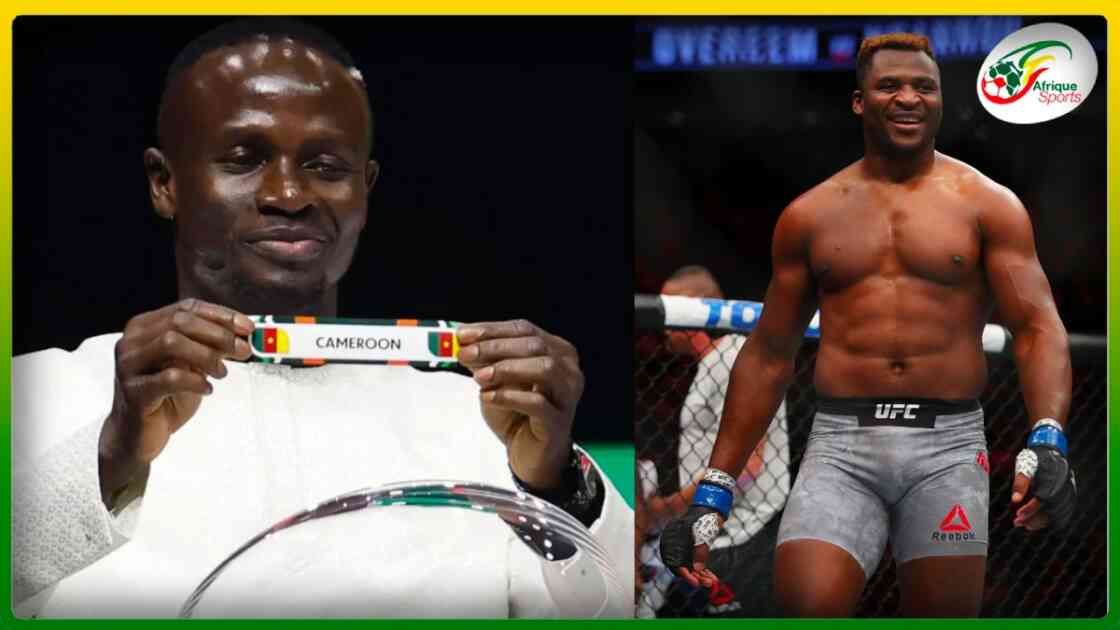 Francis Ngannou taquine Sadio Mané avec un sourire complice