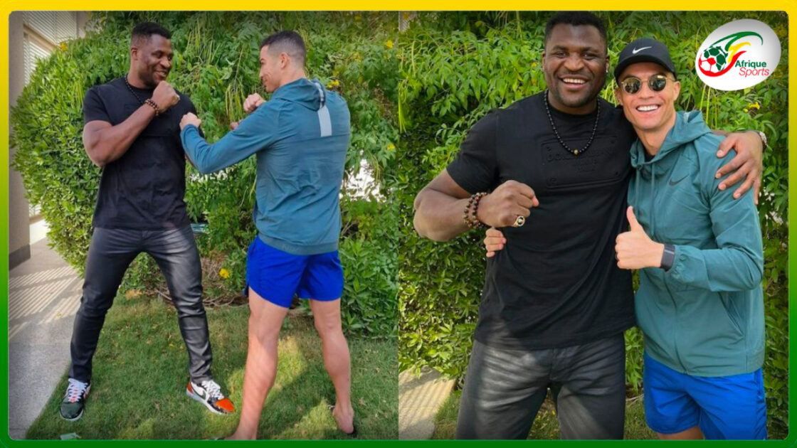 Francis Ngannou partage l’anecdote de sa première rencontre avec Cristiano Ronaldo