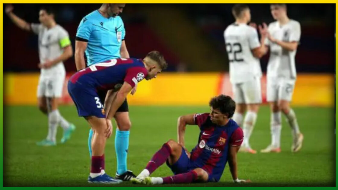 Barça : Sort sur blessure contre le Chakhtar, Joao Félix donne de ses nouvelles