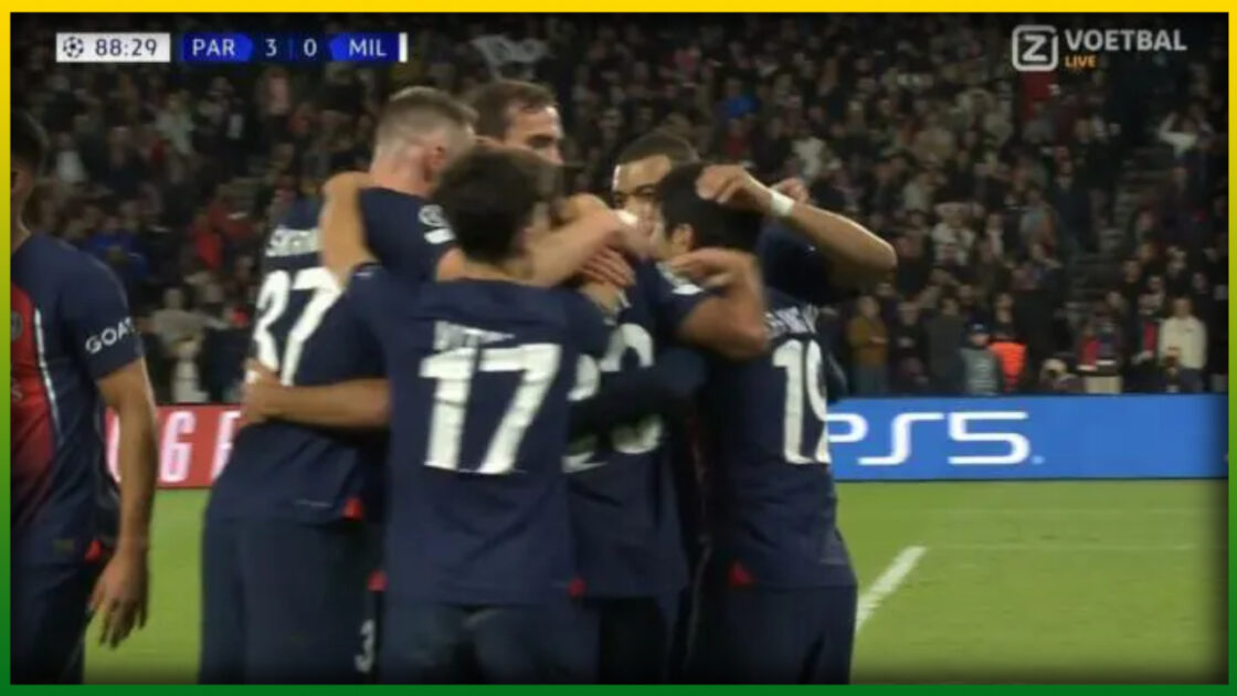 VIDÉO : Zaïre-Emery enflamme le Parc et offre le but du 3-0 à Lee Kang-In