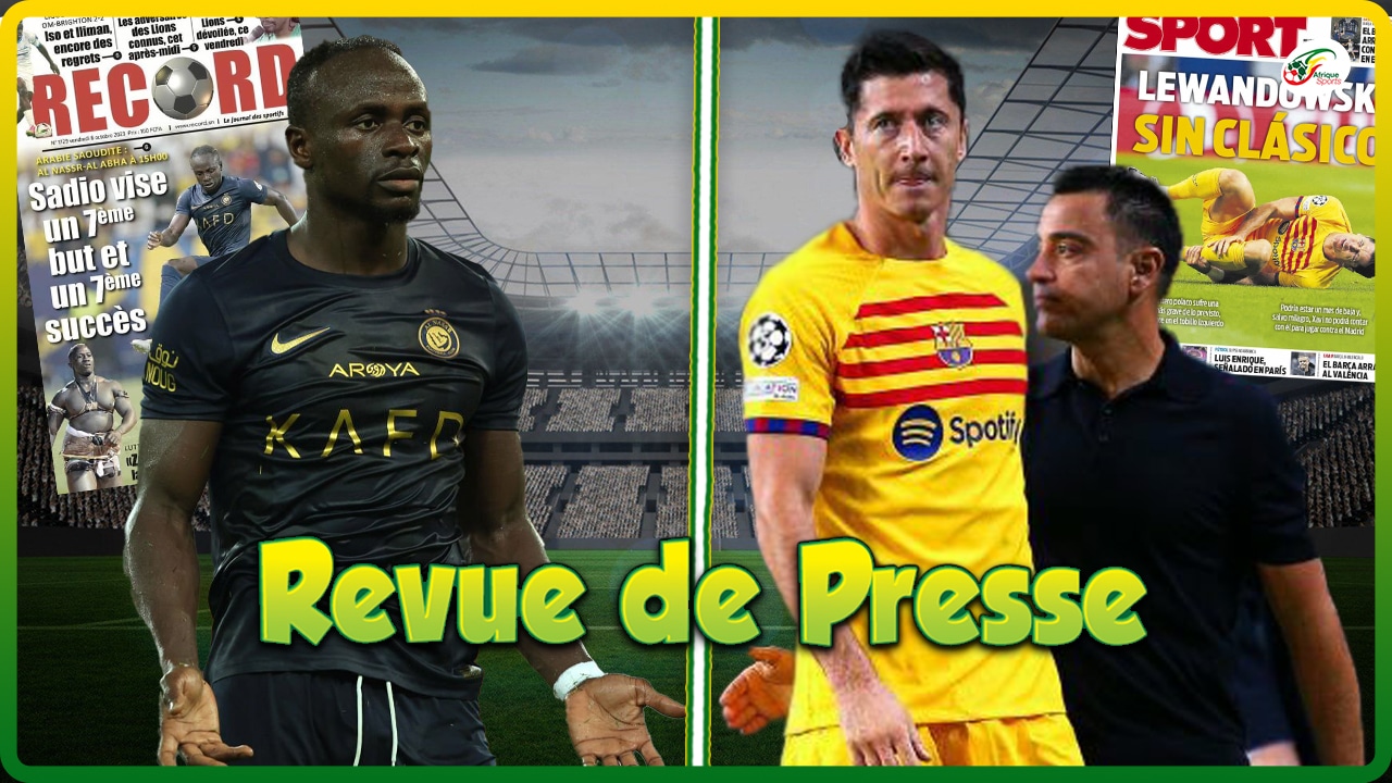 L’incroyable NOUVEAU Défi de Sadio Mane… La Blessure de Lewandowski Terrorise le FC Barcelone !