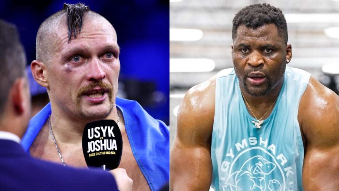 Prochain adversaire de Fury, Oleksandr Usyk interpelle Francis Ngannou : « J’ai besoin de… »