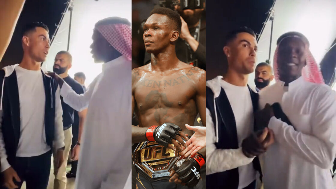 Avant Fury – Ngannou, Cristiano Ronaldo parle sérieusement à Israel Adesanya