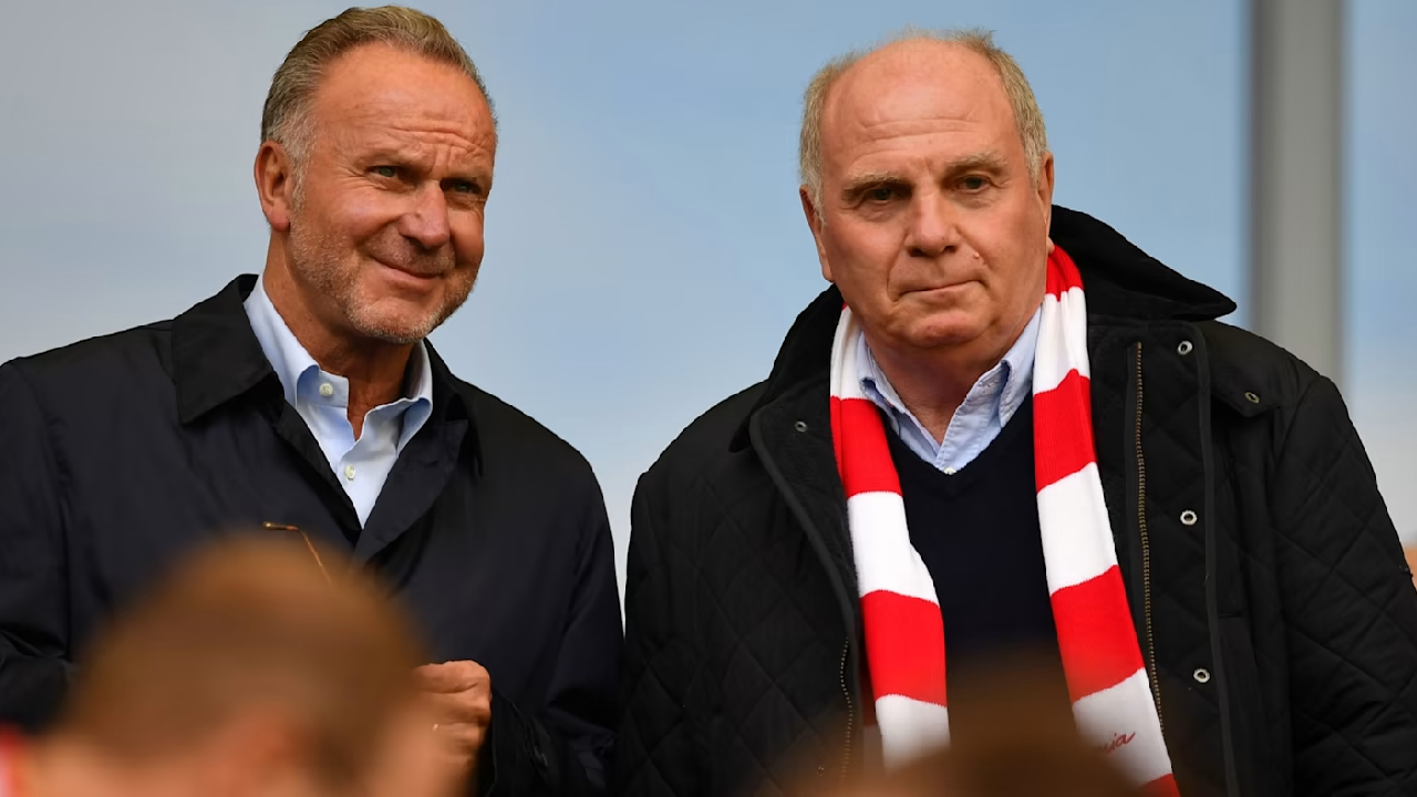  Karl-Heinz Rummenigge  et Uli Hoeness