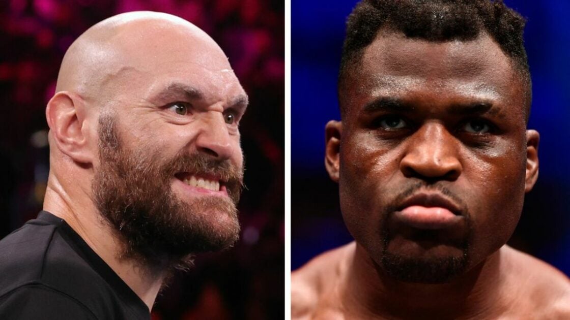 tyson fury a lance les hostilites avec francis ngannou a quelques jours de leur combat