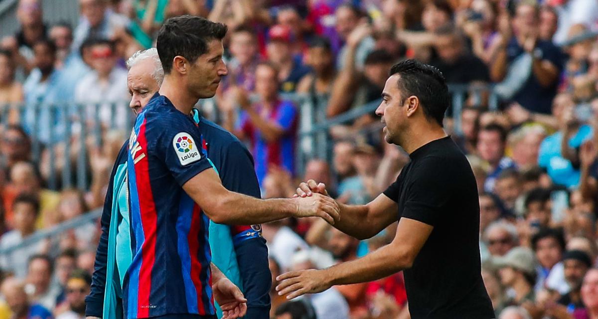 Barça : Une fausse polémique créée entre Lewandowski et Xavi