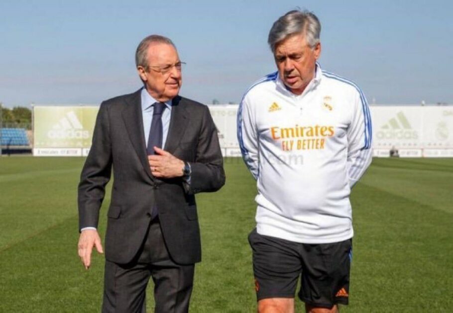 Ancelotti Florentino Perez