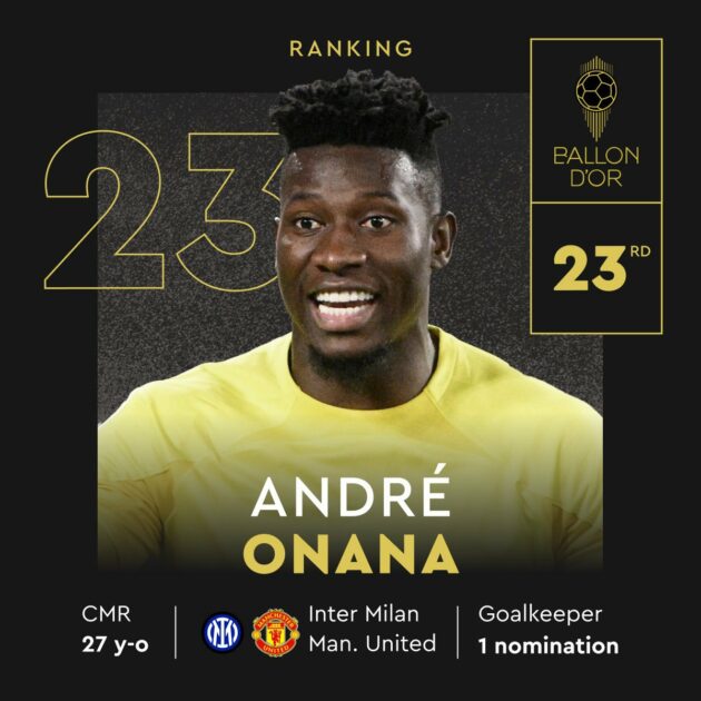 CAF Awards : La grosse bourde qui met le Cameroun en émoi ! 3 Onana